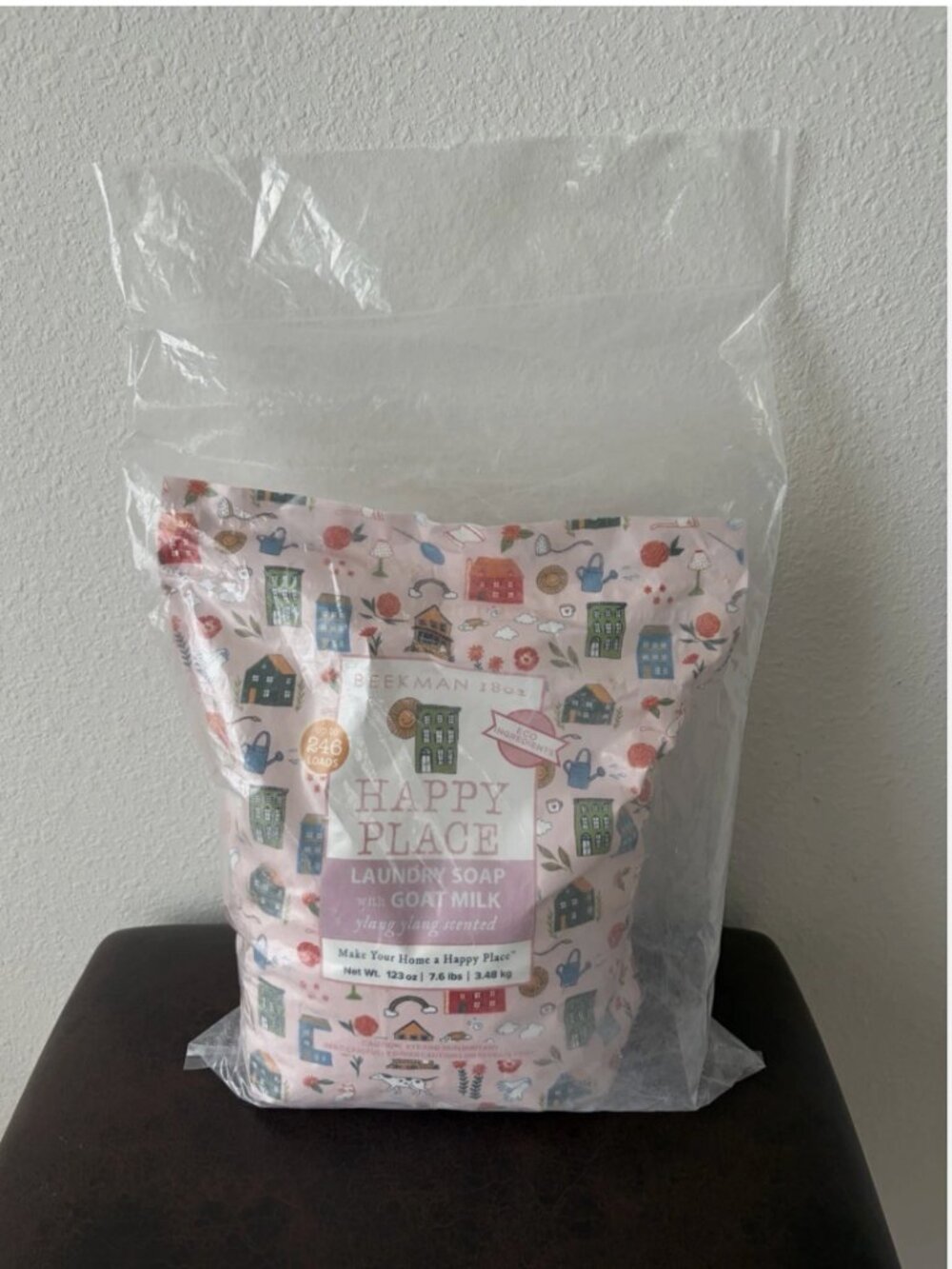 Beekman 1802 Happy Place 246-Load Laundry Soap Ylang Yland 123 oz Sealed